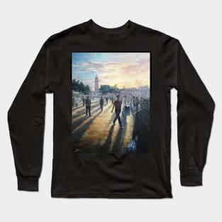 Jamaa el Fna, Marrakech Long Sleeve T-Shirt